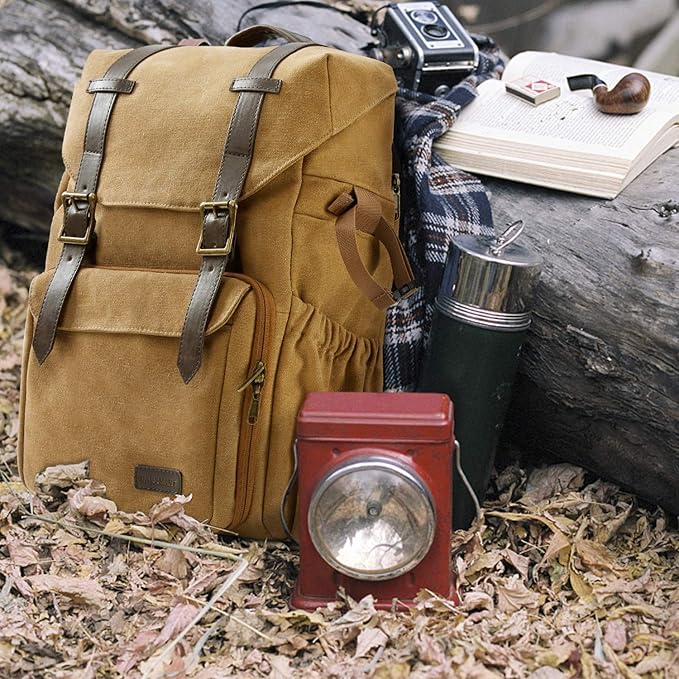 BAGSMART Camera Backpack, DSLR Camera Bag, Waterproof Camera Bag Backpack - Image 5