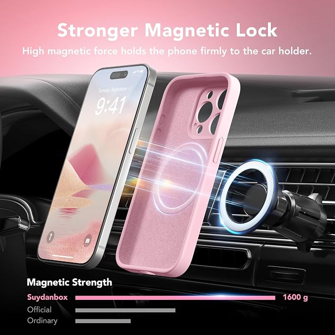 Magnetic for iPhone 15 Pro Case, Compatible - Image 3