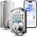 TEEHO TE012W WiFi Smart Lock, Fingerprint Door Lock by TEEHO