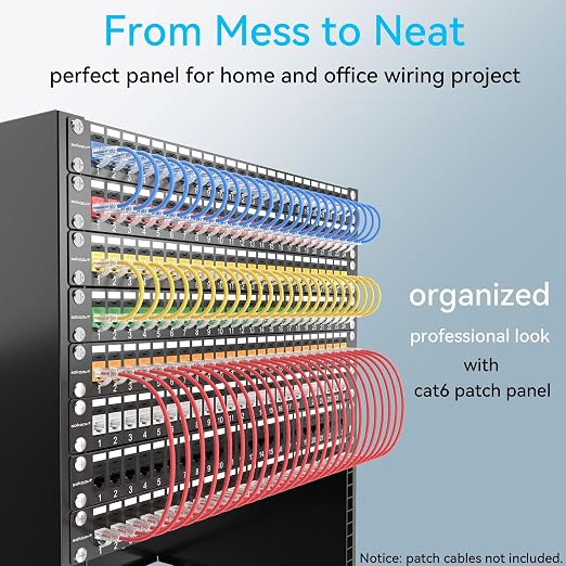 Sokqovt Patch Panel 24 Port Cat6 - Image 3