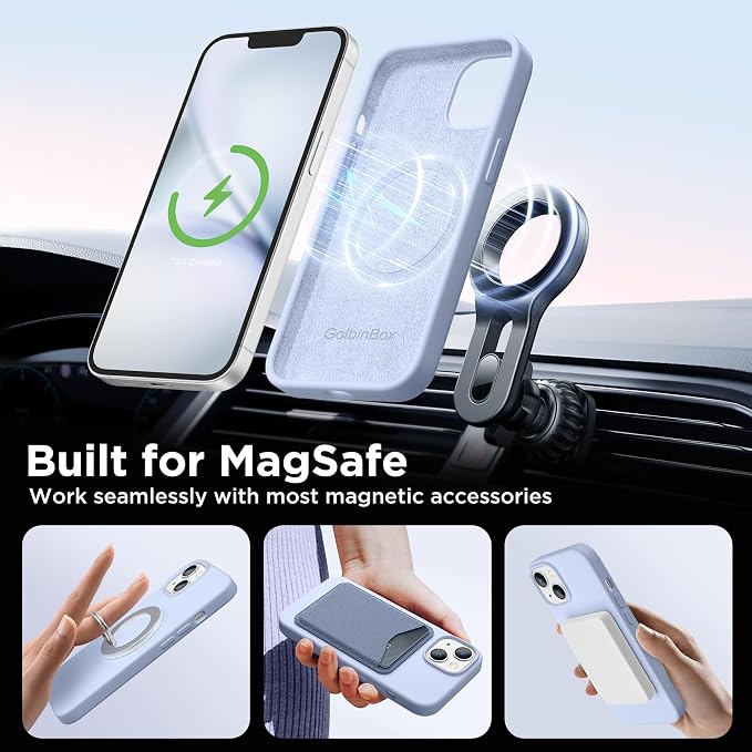 GolbinBox Magnetic for iPhone 15 Case, Compatible - Image 4