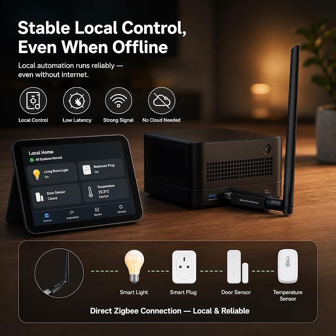 Zigbee 3.0 USB Dongle MG24, Zigbee Coordinator & Gateway | Compatible - Image 7
