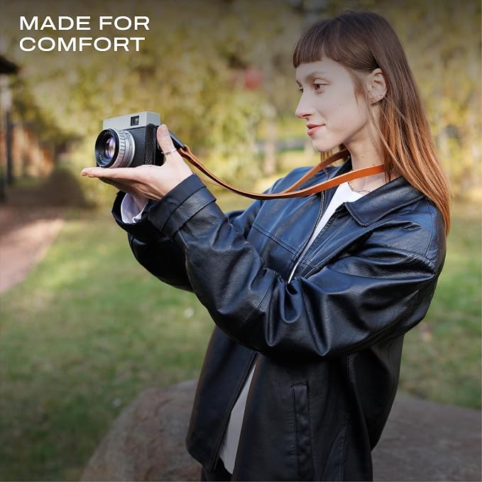 C Coiro Thin Leather Camera Strap - Image 5