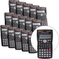 24 Pack Scientific Calculators, 2 Line Engineering Large Display Scientific by CutChaosKeepCreating