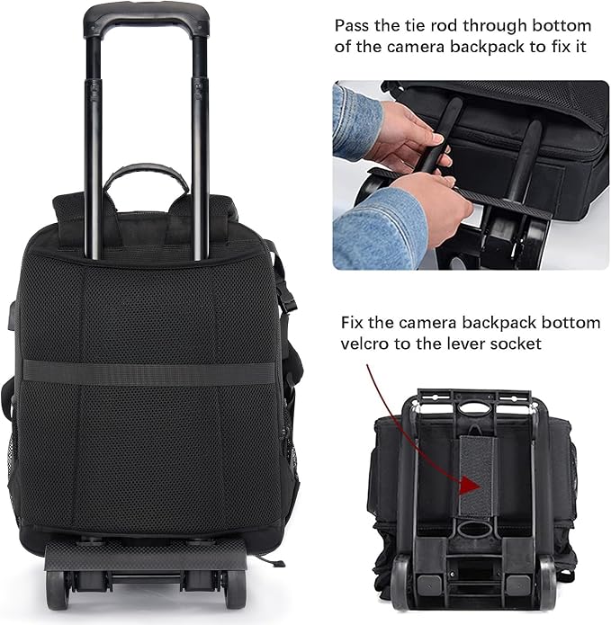 CADeN Camera Backpack Bag Professional - Image 5