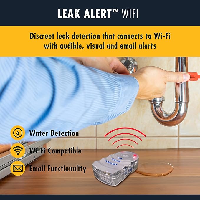 Zircon Leak Alert WiFi -Smart Electronic Water Detector Alarm - Image 2
