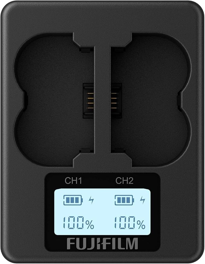 Fujifilm Twin Battery Charger for NP-W235 Battery by FUJIFILM