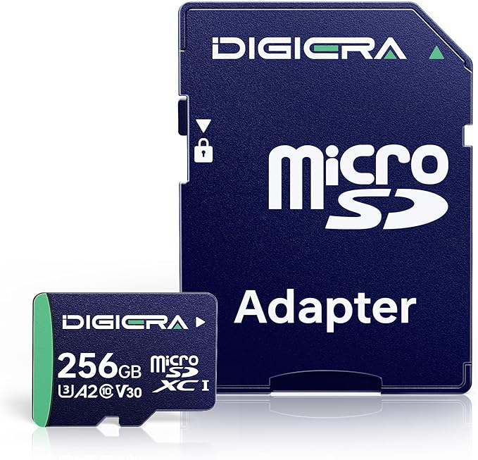 DIGIERA 256GB CT100 microSDXC UHS-I Memory Card by DIGIERA