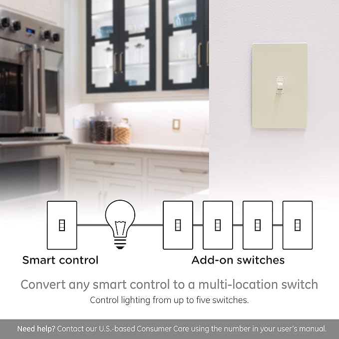 Enbrighten Add QuickFit and SimpleWire, Z-Wave/Zigbee Smart Controls, Compatible - Image 3