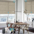 SmartWings 70% Light Filtering Motorized Roller Shades Work by SmartWings