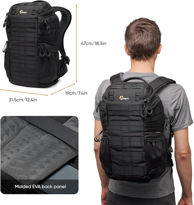 Lowepro ProTactic BP 350 AW III Camera Backpack, 4-point Access, Professional - Image 2