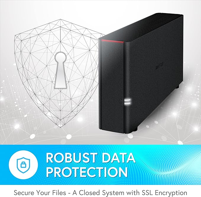 BUFFALO LinkStation 210 6TB 1-Bay NAS Network Attached Storage - Image 6