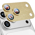 Uyiton for iPhone 17-Pro Camera-Lens Protector: Bling Metal Tempered Glass Rear by Uyiton