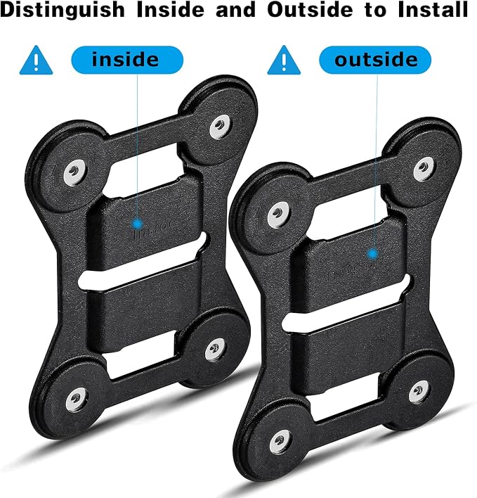 BOBLOV Body Camera Magnet Mount, Two Pieces Magnets Clips, Universal Magnetic - Image 3