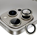 for iPhone 15 Pro/iPhone 15 Pro Max Camera Lens Protector Individual Metal Ring by Xfilm