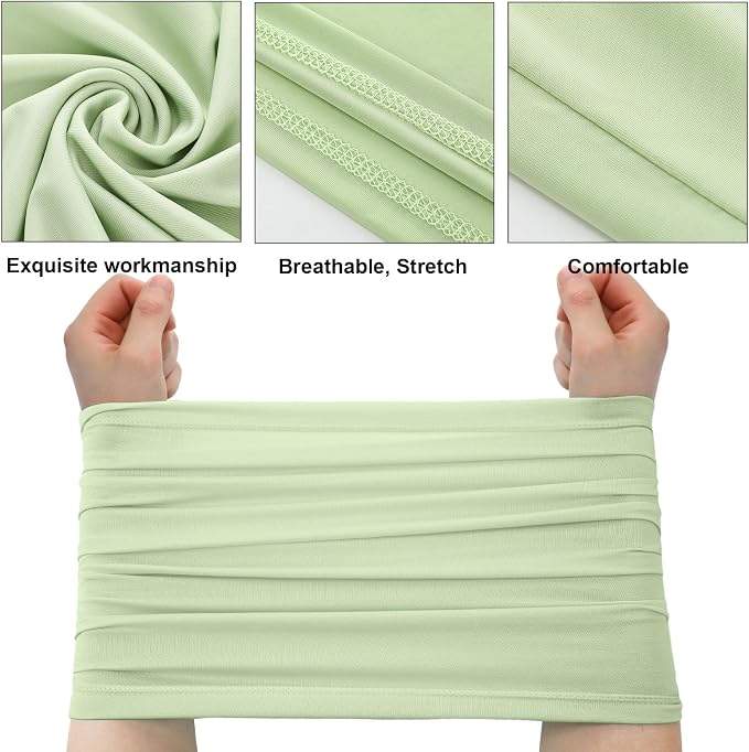 Geyoga 6 Pieces Summer UV Protection Cooling Neck Gaiter Face Clothing Neck - Image 6