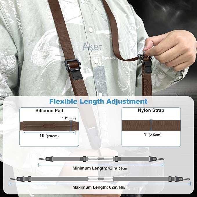 FIEIL Adjustable Camera Strap, Universal Camera Strap - Image 3