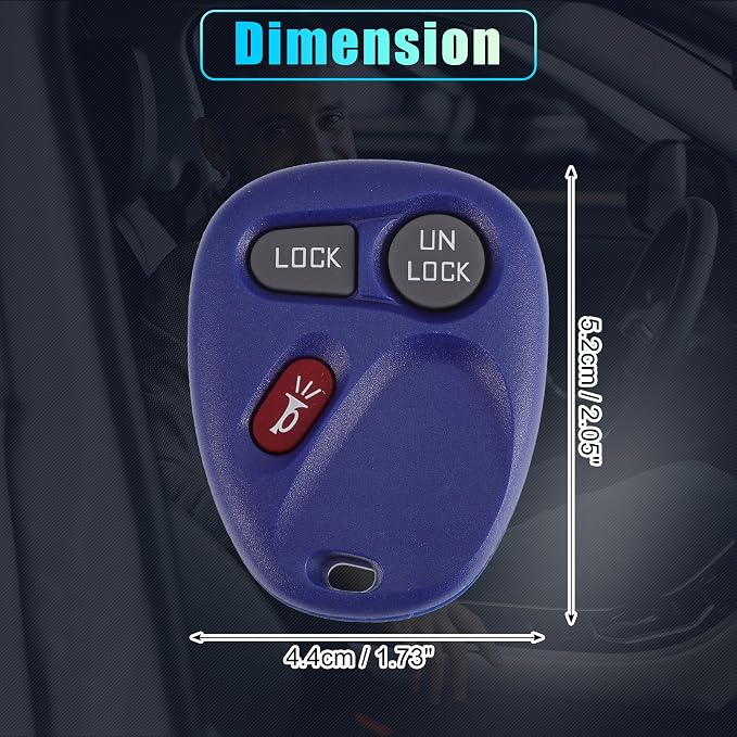 X AUTOHAUX 315MHz KOBLEAR1XT Replacement Keyless Entry Remote Key Fob - Image 6