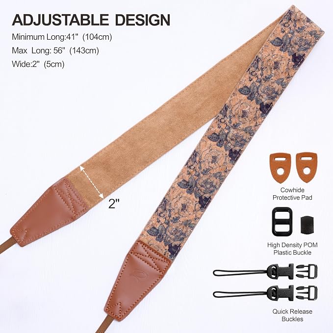 Padwa Lifestyle Cork Camera Strap - Image 7