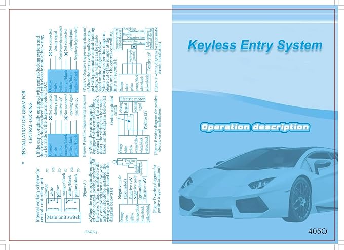 Keyless Entry car, Aiuphing Universal Remote Door Lock kit, Car Remote Central - Image 5