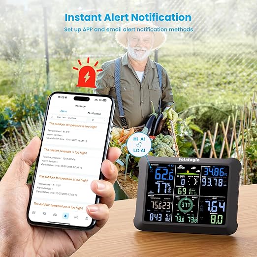Sainlogic 14-in-1 WiFi Smart Weather Station - Image 3