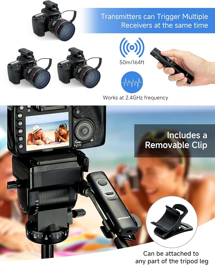 Camera Remote Shutter Release Wireless: Radio Control Accessories - Image 5