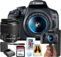 Canon EOS Rebel T7 DSLR Camera Bundle w/Canon EF-S 18-55mm f/3.5-5.6 is II Lens by Amazon+Renewed