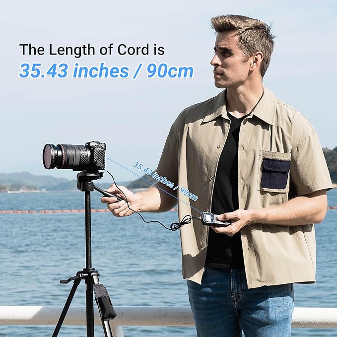 JJC TC-80N3 Intervalometer Timer Remote Shutter Release Time Laspe - Image 5