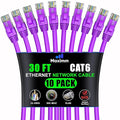Maximm Cat 6 Ethernet Cable 30 ft by MaximmCable