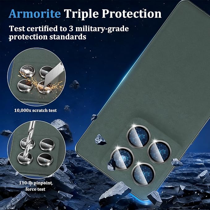 Compatible with Motorola Moto Edge 2025 Camera Lens Protector, Individual Metal - Image 5