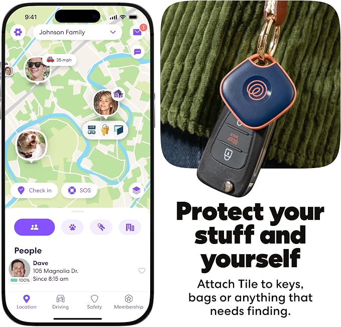 Life360 Tile - Bluetooth Tracker, Keys Finder and Item Locator - Image 3