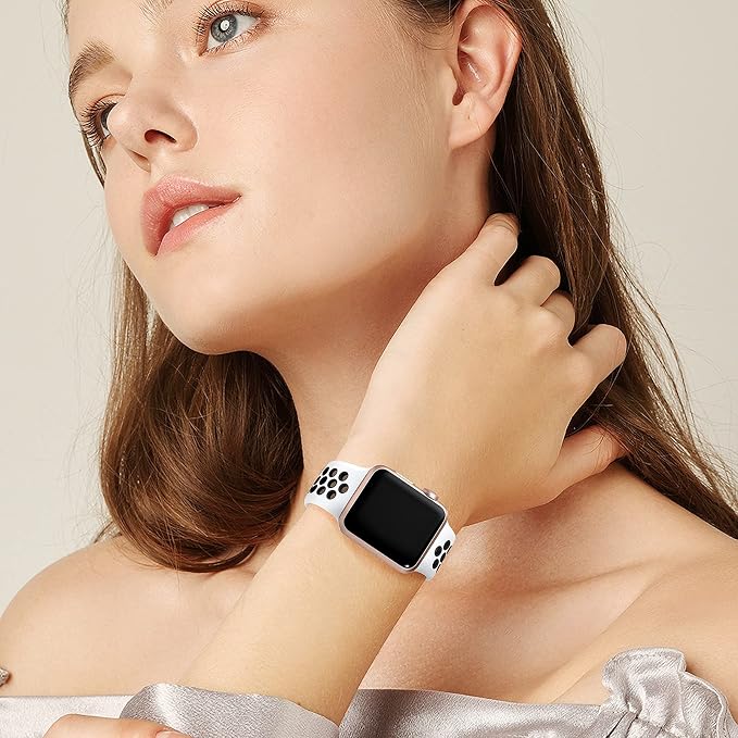 Lerobo Compatible with Apple Watch Band 41mm 40mm 38mm Series 11 10 42mm Women - Image 4
