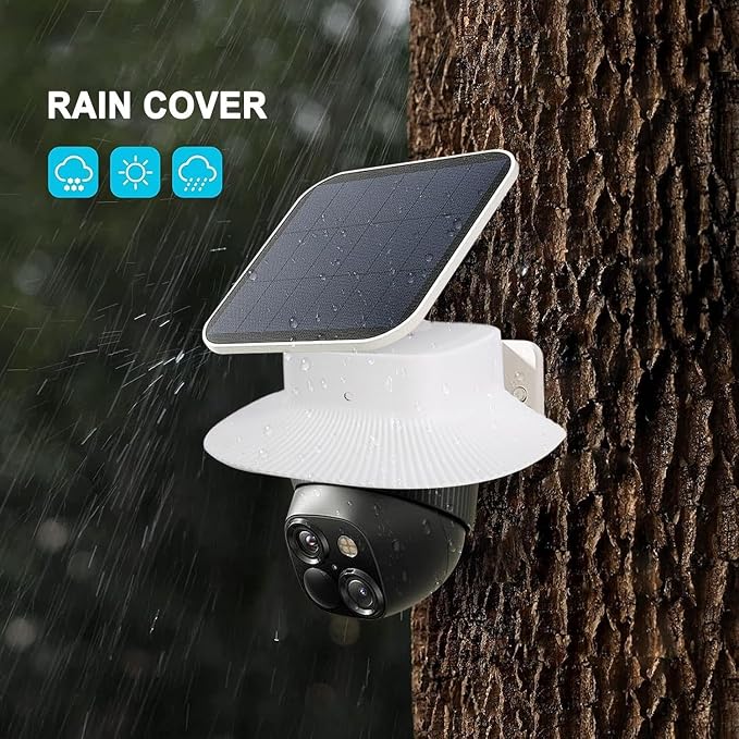Sun Rain Shade Cover for eufy Security SoloCam S340 - Image 4