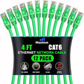 Maximm Cat 6 Ethernet Cable - 4 ft by MaximmCable