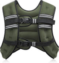 ZELUS Weighted Vest, 6lb/8lb/12lb/16lb/20lb/25lb/30lb Weight Vest by ZELUS