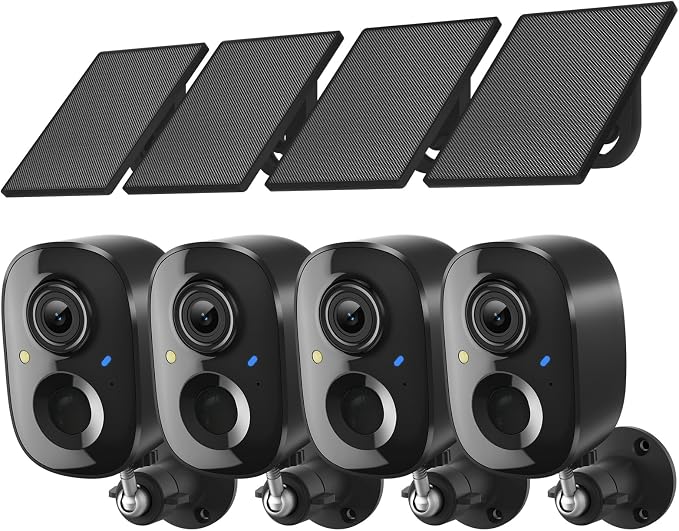 2K FHD Security Camera Wireless Outdoor Cameras by SecurityCameraBirdFeederCamera