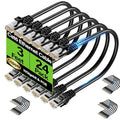 Cat6 Ethernet Cable 10Gbps 3 ft, UTP Ethernet Cable Cat 6, Flexible Bare Copper by Unknown