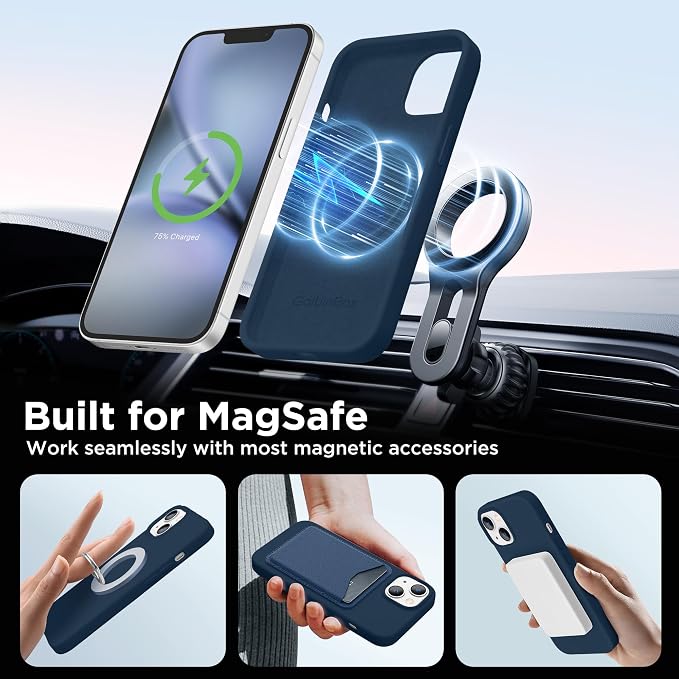 GolbinBox Magnetic for iPhone 13 Case & iPhone 14 Case, Compatible - Image 4