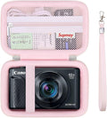Hard Carrying Case for Canon PowerShot SX740 HS/ SX730 HS/ SX720 HS/ SX620 HS/ by Supmay