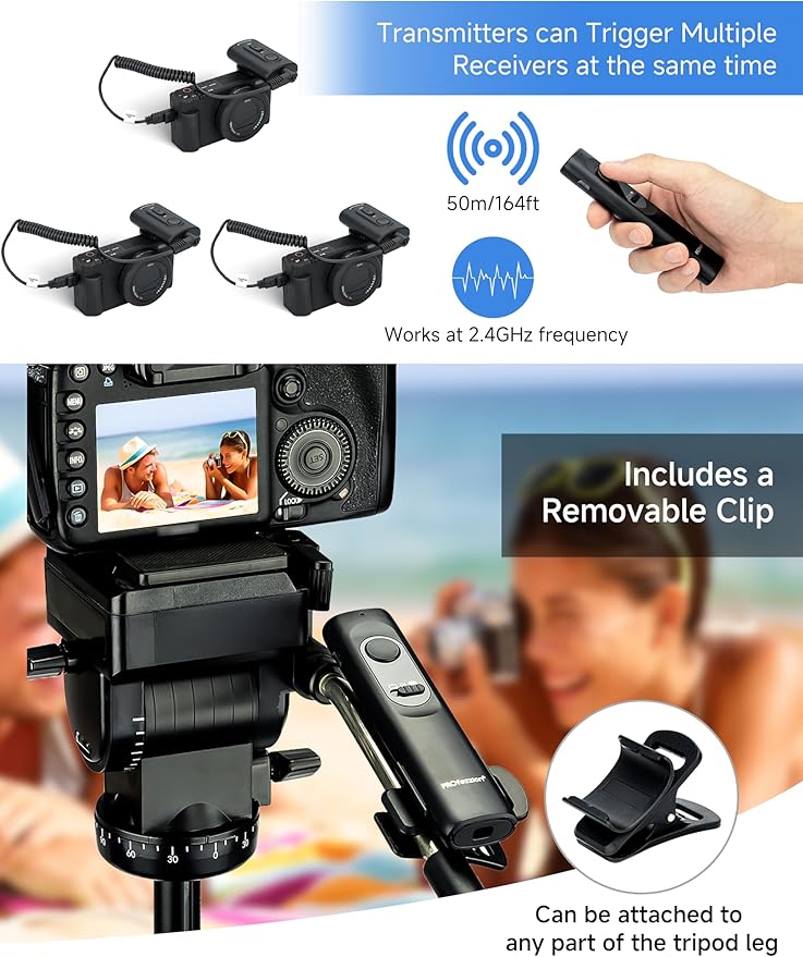 PROfezzion Wireless Shutter Release Remote Control - Image 5
