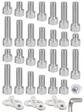 40 Pieces 1/4 Inch Screw Camera Accessories, Camera Screws Mount Set by Homeet