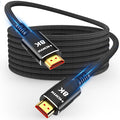 Snowkids 8K HDMI Fiber Optic Cable Long 2.1 100FT/30M, Unidirectional 48Gbps by Snowkids