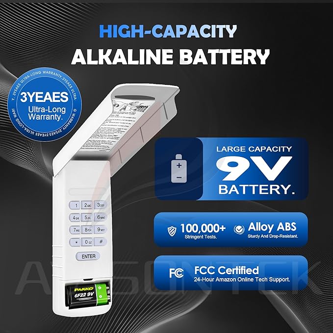 Avisontek for Wireless Linear Garage Door Opener Keypad LPWKP/MDTK - Image 3