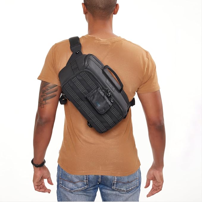 Tenba Axis v2 6L Sling Bag for DSLR and Mirrorless cameras and lenses – Black - Image 2