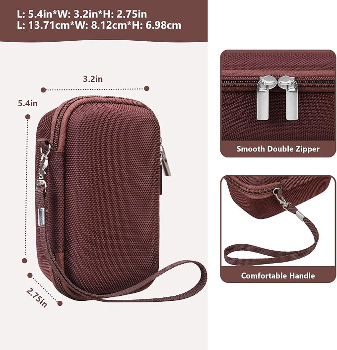 Hard Travel Case for Sony ZV-1F / ZV-1 / ZV-1 II Digital Camera, Vlogger Camera - Image 3