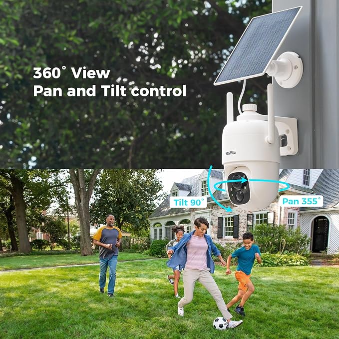 Vicohome 4CQ1 AI 2K Solar Security Camera Wireless Outdoor, Battery Powered - Image 10