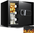 Safe Box, Home Safe with Key & Fireproof Waterproof Bag, Money Safe by Novasafe