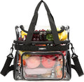J.CARP Clear Bag Heavy Duty Backpack Durable Transparent See Through Bag by JCARP