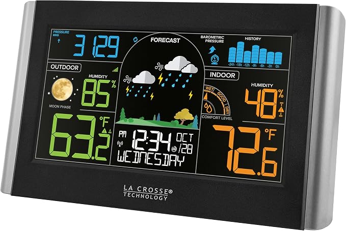 La Crosse Technology S77925-INT Wireless Color Weather Station - Image 5