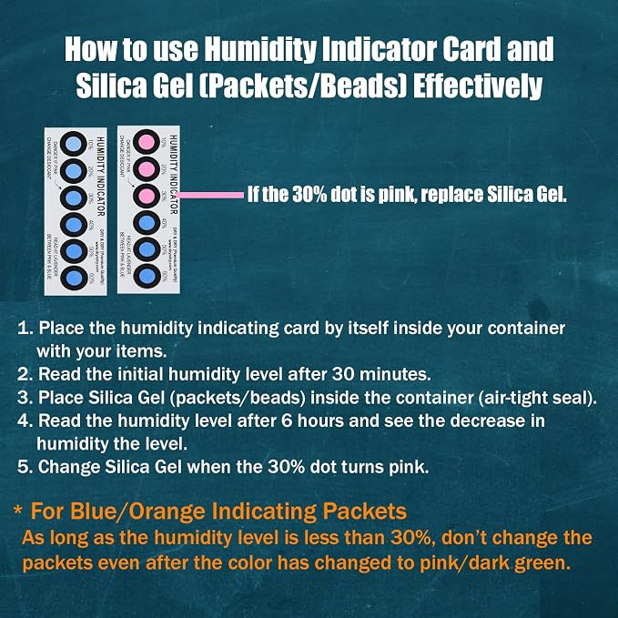 Humidity Indicator Cards 50 Pack - Image 2